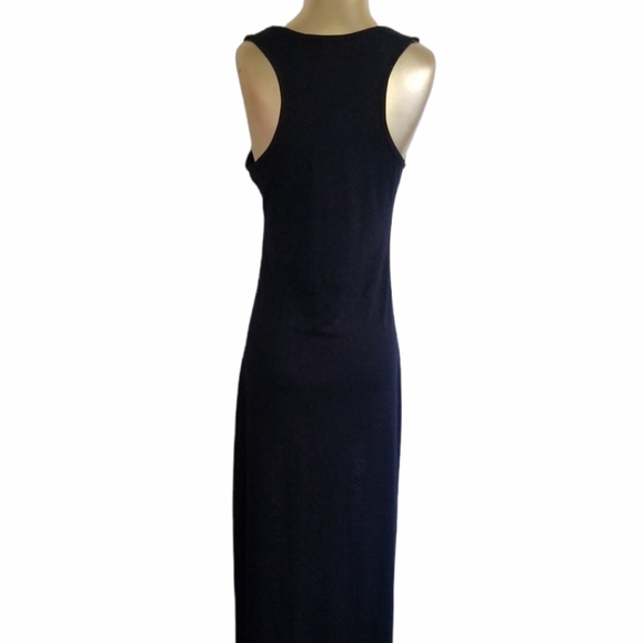 NEW Black Maxi Dress with Front Slits NWOT Size M - Picture 12 of 15